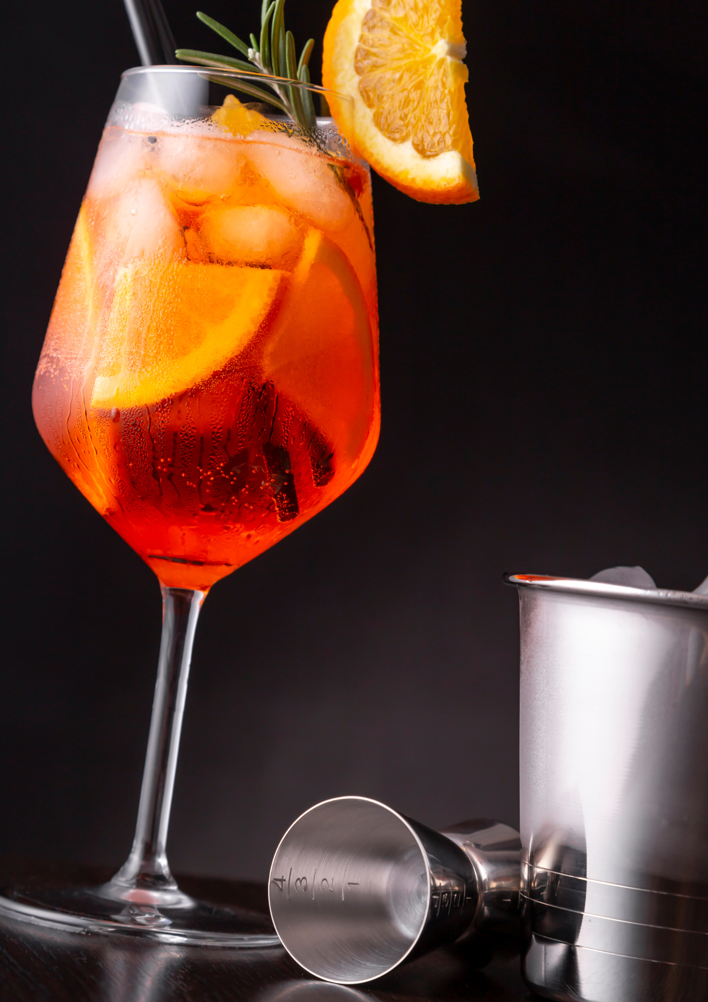 Image du mocktail spritz orange hibiscus